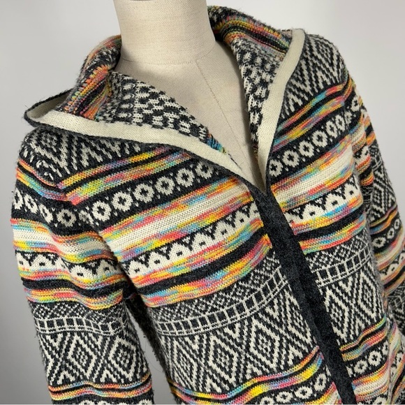 Monteau Hooded Cardigan Sweater XS - Picture 5 of 13